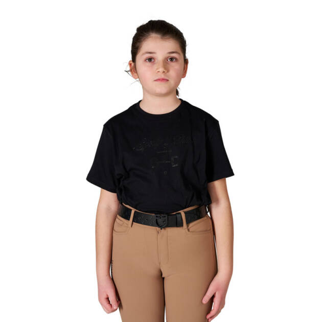 Camiseta menina Sporty & Chic em algodão
