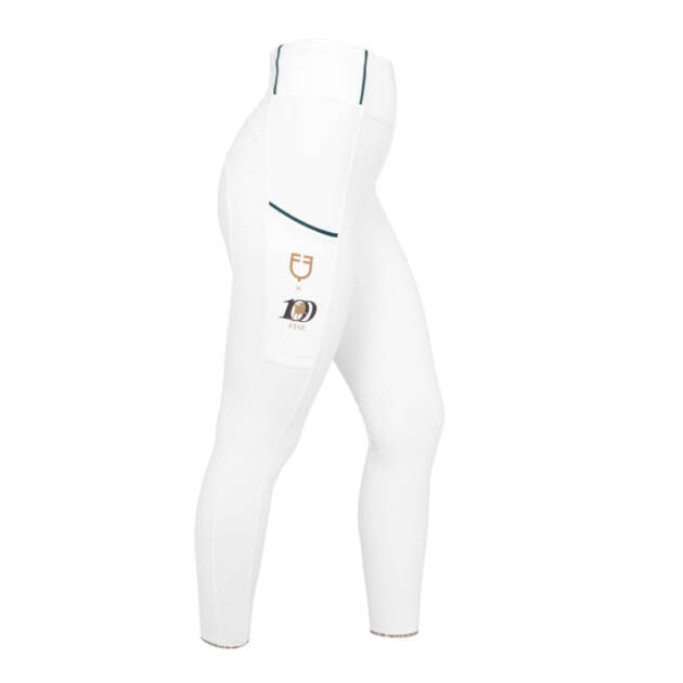 Leggings femininos slim fit full grip Equestro X FISE 100