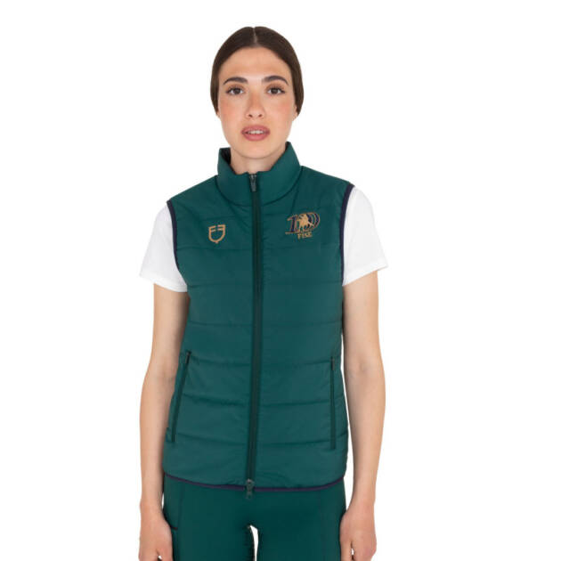 Colete feminino slim fit Equestro X FISE 100