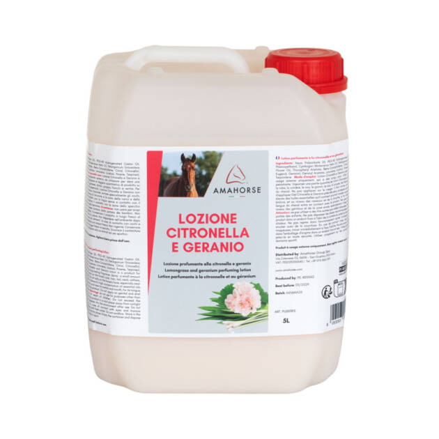 LOÇÃO DE CITRONELA E GERÂNIO (5 LT)
