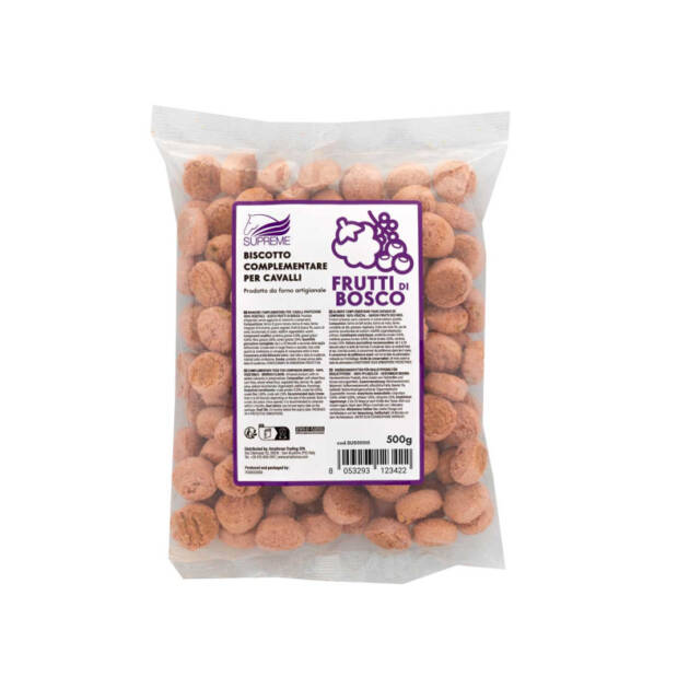 BISCOITOS DE FRUTOS DO BOSQUE (500 G)